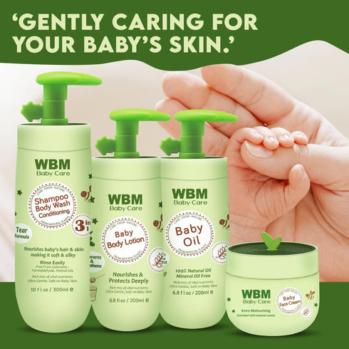 Gentle & Soft Baby Skin Care Kit | WBM BABY CARE